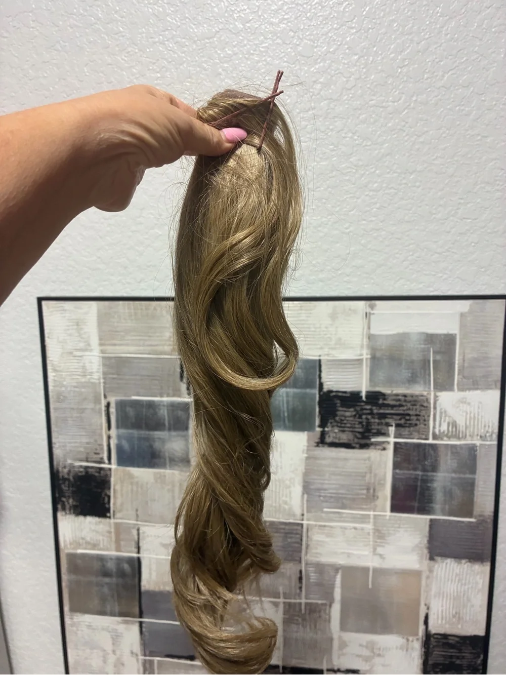 Clip-In Ponytail Extension - Blonde